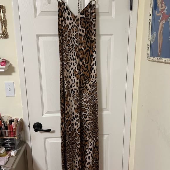 S-Twelve Wild Patterned Dress - Picture 1 of 7